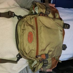 Fishpond Nimbus Guide Pack Barnwood Sage Brown Fly Fishing Bag